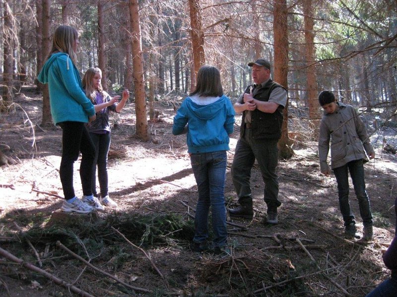 girls day 2013 024.jpg - Girls‘ Day 2013 im Forstrevier Handschuhsheim beim Landschafts- und Forstamt der Stadt Heidelberg. (Foto: Stadt Heidelberg)